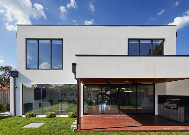 House with a garden